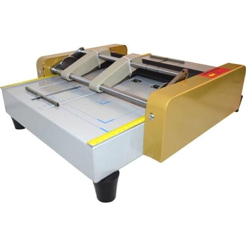 Electric stapler folding machine A3 electric creasing machine card folding machines color pages dashed machine 220V 1PC