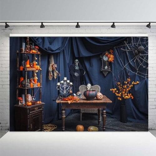 Photocall Kids Photography Backdrop for Halloween Party Photo Background Photography for Studio Vampirina Birthday Diwali Studio
