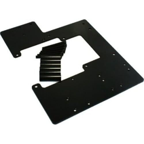 Aluminium alloy tamiya actros truck second floor plate for 1:14 scale trailer scania R620 56323 MAN tgx bEenz 1851 3363 tractor