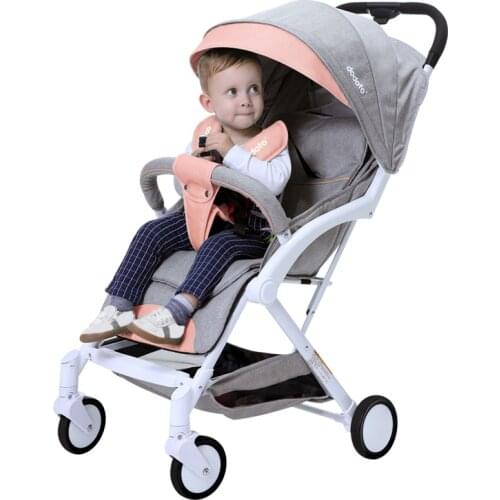 5.8kg Adjustable Luxury Baby Stroller 3 in 1 Portable High Landscape Luxury Stroller Hot Mom Pink Stroller Travel Pram Pushchair