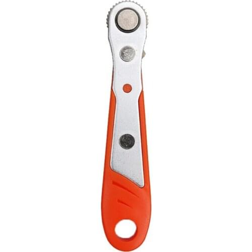 Mini Magnetic Ratchet Wrench 1/4"(6.35mm) Hexagon Torx Bidirectional Control for Single/Double Head Screwdriver Drill Bits