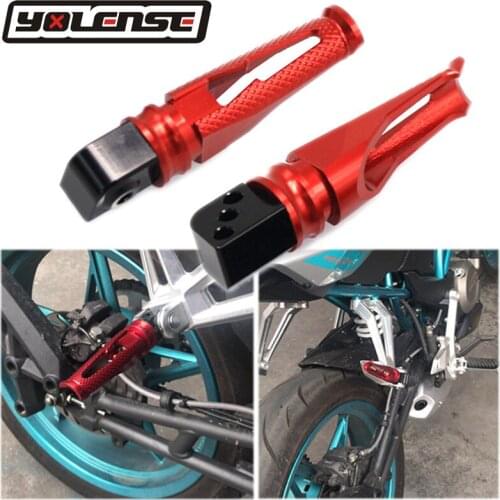 Motorcycle CNC Aluminum Passenger Footrests Rear Foot Pegs pedal For DUCATI Monster 696 796 695 659 Dark 749 999/999S/999R
