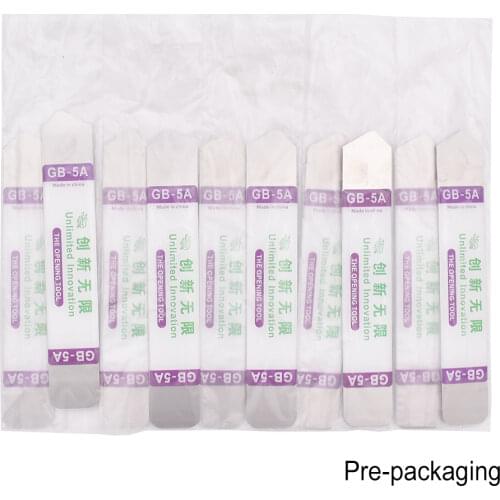 Stainless Steel Soft Thin Pry Spudger Cellphone Tablet Screen Battery Opening Blade GB-5A TE-03 Repair tool for iPhone iPad