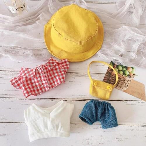 [MYKPOP]KPOP Dolls Clothes & Accessories: Clothes 5pcs Set for 20cm doll (without doll) Fans Collection SC20080711