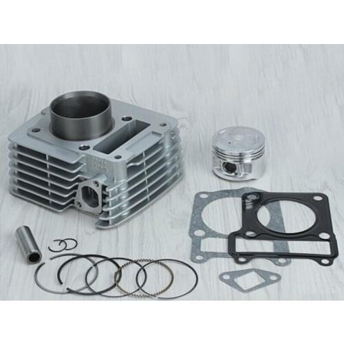 Motorcycle Cylinder Kit 57.4mm 54mm Big Bore For Yamaha YBR125 XTZ125 YB125Z YBR XTZ 125 Modified Upgrade To YBR150 YBR 150