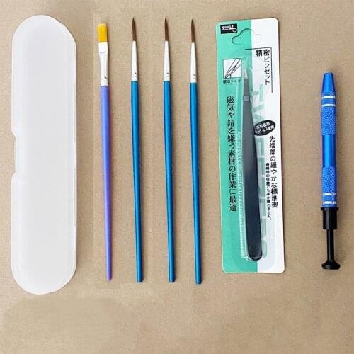 Switch station lube tools collection Mechanical keyboard switch lube tool kit oil tools tweezers For Mechanical Keyboard