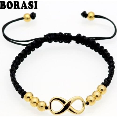 New Hot Sell Fashion Luxury Brand Jewelry Nylon Rope Beautiful Gold Bracelet Fine Jewelry Heart-shaped Bracelet For Woman