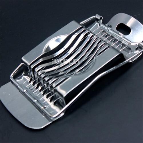 300pcs/lot New Arrival High Quality Multi-functional kitchen gadgets Stainless Steel Egg Slicer Egg Cutter Egg Slicer Hot Sale