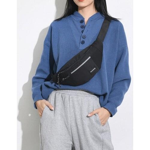 Men Waist Fanny Pack Belt Shoulder Bag Travel Hip Bum Crossbody Purse Chest Phone Pouch