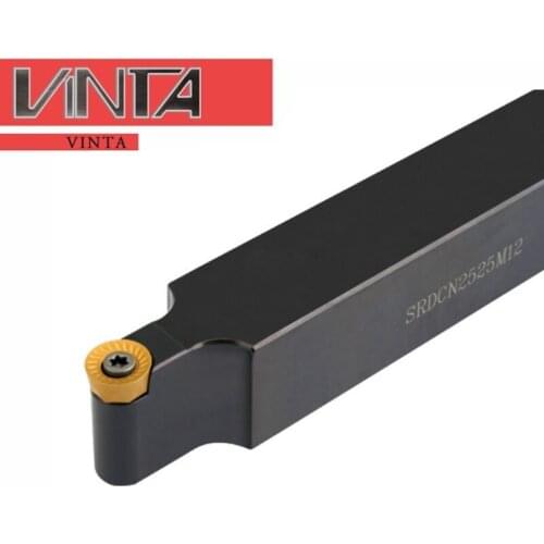 Cutter rod SRDPN 1616H08 2020K08 2525M08 S-type external turning tool equipped with RPMT08T2MO R4 blade