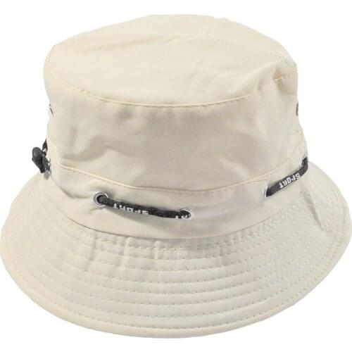 Brave person Unisex Summer Foldable Bucket Hat Women Outdoor Sunscreen Cotton Double Side Fishing Hunting Cap Chapeau Hats A526