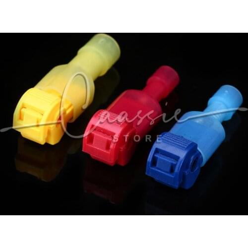 Wire Cable Connectors Terminals Crimp Scotch Lock Quick Splice Electrical Car Audio 22-10AWG 0.5mm-6mm Kit Tool Set