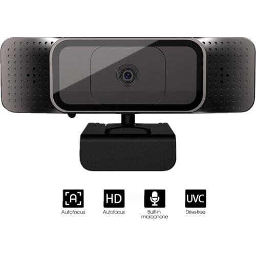 2021 Webcam HD 1080p Web Camera, USB PC Computer Webcam with Microphone, Laptop Desktop Full HD Camera Video Webcam Naravar