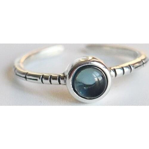 Vintage Silver Color Crystal Ball Rings for Women Bijoux Gift Female Adjustable Size Finger Rings Anillos Wholesale