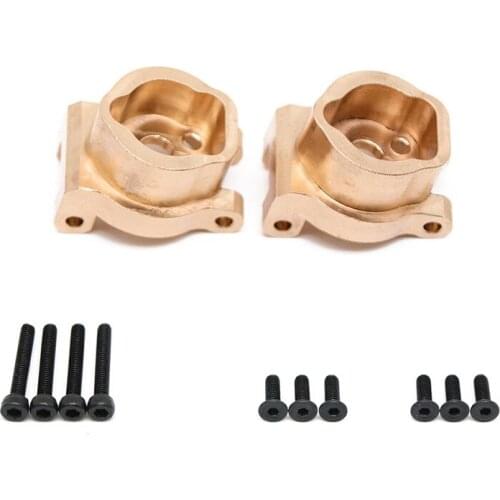 RC Rear C Cup, 2Pcs RC Rear Axle C Cup with Screw RC Rear Axle Knuckle Arm Compatible for Traxxas TRX4/TRX6 Crawler
