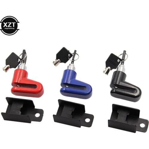 Motorcycle Lock Security Anti Theft Disc Brake Lock for Bicycle Motorbike Scooter Safety Theft Protection Bike Accessories