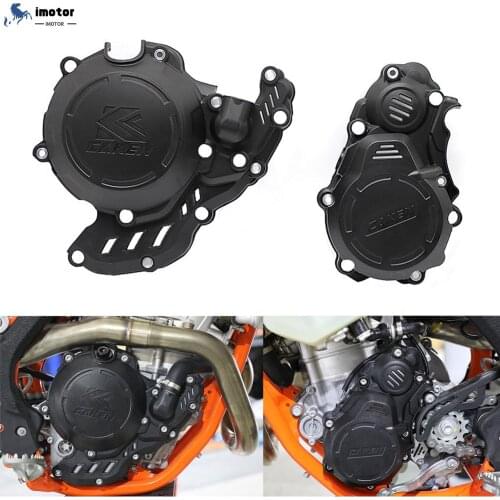 Motocross Ignition Clutch Cover Guard Protector For Husqvarna FE 250 FE 350 For KTM 250 300 EXCF XCFW 350 For GAS EC 350F 17-21