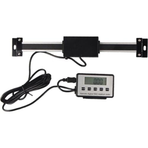 0-150mm/0-200mm/0-300mm Measuring Tool Digital Linear Scale with DRO Remote Readout External Display Linear Ruler For Instrument