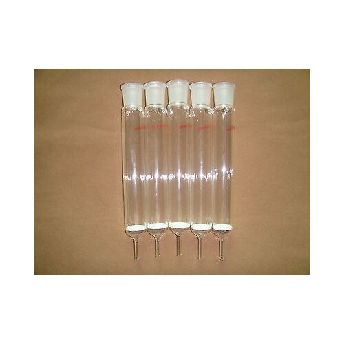 200ml Buchner Filter Funnel Chromatography Column 30mmx305mm,M,5pcs/lot,24/29