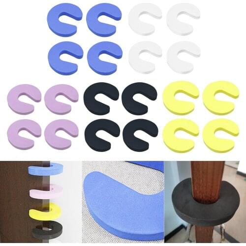 4pcs/set Door Finger Pinch Guard for Baby Finger Protector Baby Children Doorstop Lock Universal