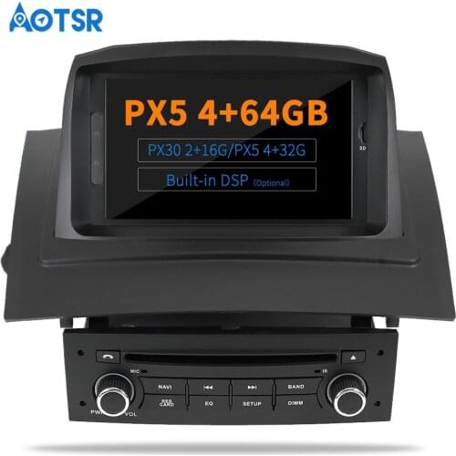 AOTSR Android 9.0 / 10.0 Radio For Renault Megane 2 Fluence 2002 - 2008 Car GPS Navigation 2 Din Bluetooth Player Dashboard