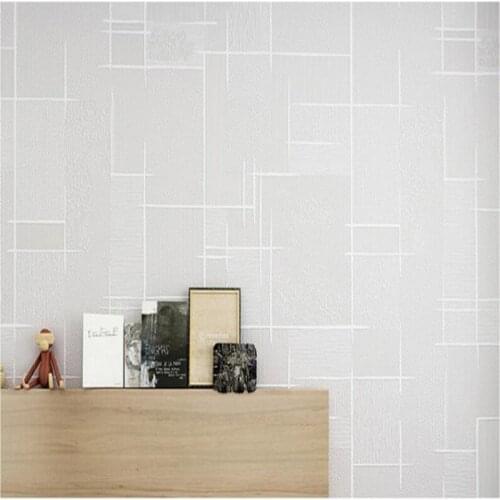 Beibehang Simple Garden Soft Wallpaper Plain Bedroom Bedroom Wallpaper Solid Color Living Room TV Background 3D Wallpaper Flower