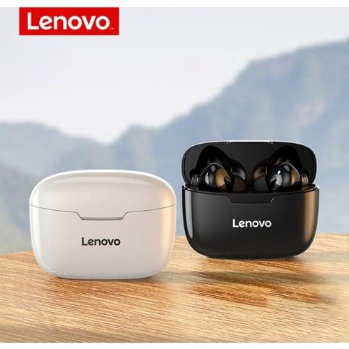 Lenovo Wireless Earphone XT90 TWS Bluetooth 5.0 Sports Headphone Touch Button IPX5 Waterproof Earplugs with 300mAh Charging Box