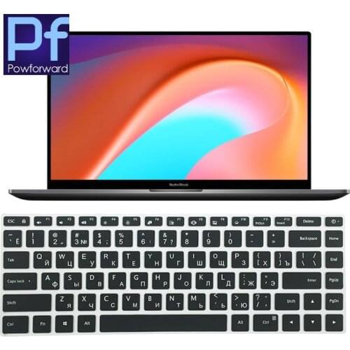Russian language keyboard cover for XIAOMI MI NOTEBOOK PRO 15.6 MX110 Mi Gaming Laptop 2 laptop Keyboard Protector skin