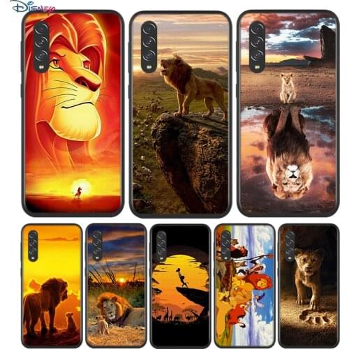 Black Soft The Lion King For Samsung Galaxy A90 A80 A70 A70S A60 A50 A40 A30 A30S A20S A20E A10 A10E Phone Case