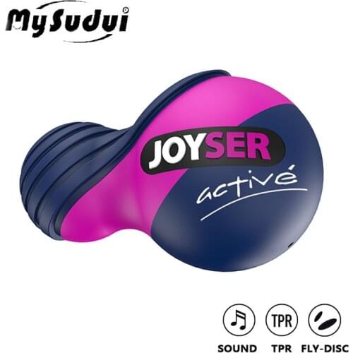 Chew Ball Dog Toy Interactive Toys For Small Large Dogs Bite Resistant Molar Tooth Cleaning With Squeaker Durable Training