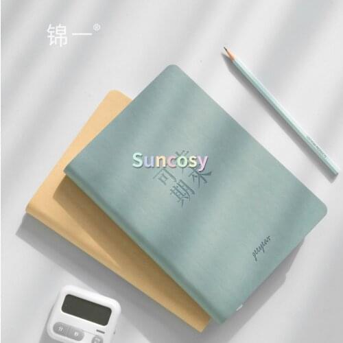 Geeyear Classic Vintage Retro Leather Cover 272 Lined Pages Notebook A5 Daily Bible Study Memo Travel Journal Diary Drawing Book