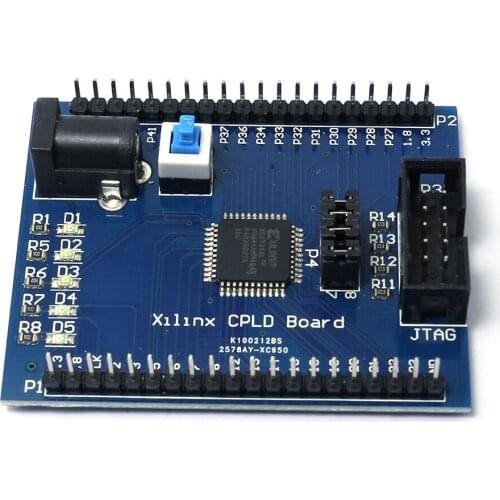 3.3V Xilinx XC9536XL CPLD Test Learn Development Board with JTAG Interface