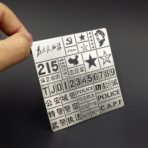 Alexen Model AJ0001 1/35 Scale Chinese Army and Police Force Modeling Leakage Model Spray Plane