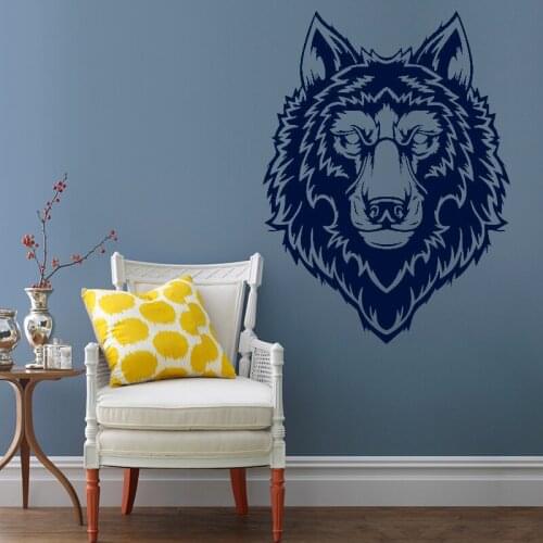 Animal Wall Stickers Animals Wall Decal Home Decor Grooming Decor Wolf Wallpapers Art Fashion Beautiful Preferential Z293