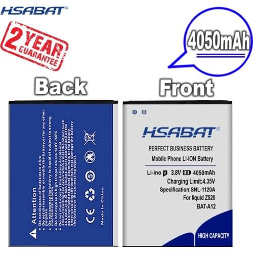 New Arrival [ HSABAT ] 4050mAh Battery for BAT-A12 acer liquid Z520 Liquid Z520 Dual SIM (P/N BAT-A12(1ICP4/51/65) KT.00104.002)