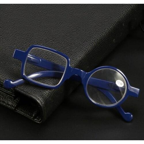 Round Square Asymmetric Delicate Men Reading Glasses Irregular Frame Resin Presbyopia Glasses Women Hyperopia Reading Eyeglasses