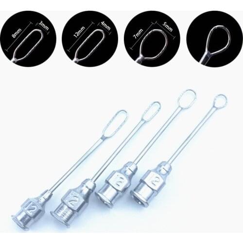 Stainless steel lens loop ophthalmic lens loops Tip eye surgical instrument