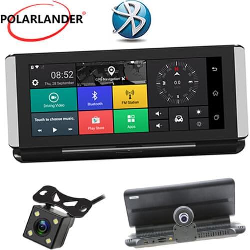 Driving recorder Bluetooth 16G external portable folding control platform 6.86 inch Android 3G/WIFI