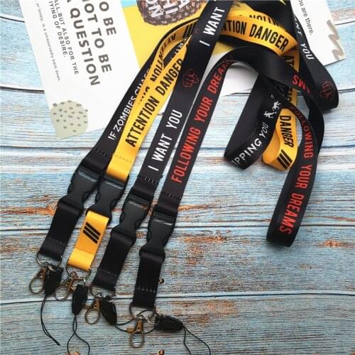 Lanyard Neck Strap Key Chain Gifts For Doctors Nurse Friends Phone USB Badge Holder Necklace With Key Ring