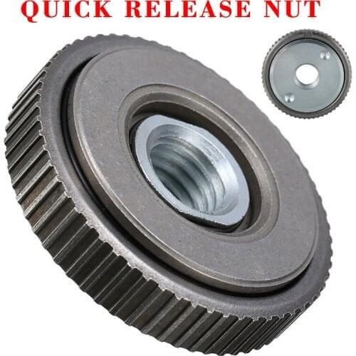 M14 Angle Grinde Locking Plate Chuck Tool Quick Clamping Quick Release Nut Clamp Device Self-locking Pressure Plates Parts