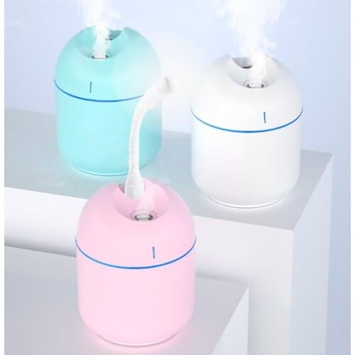 USB fan mini mute home bedroom car air conditioner aroma essential oil small office desktop humidifier J03