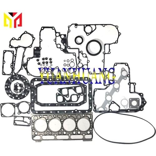 V2003 Engine Full Gasket Kit Overhual Set For KUBOTA Excavator Tractor Diesel Cylinder Head Valve Seal