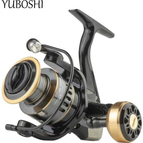 YUBOSHI New 10KG Max Drag Metal Spool Spinning Fishing Wheel 11+1BB 5.2:1Gear Ratio High-speed Fishing Reel