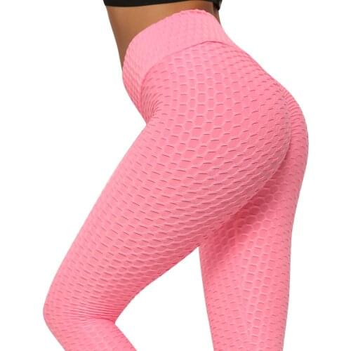 Honeycomb Leggings for Women Sport High Waist Seamless Fluorescent Color Beehive Yoga Pants Athletic Tight Fitness Gym Leggings