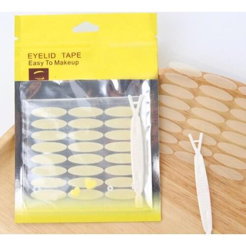 72 Pairs/Bag Women Eyelid Sticker Waterproof Delicate PP Double Eyelid Tape for Party Makeup Accessories