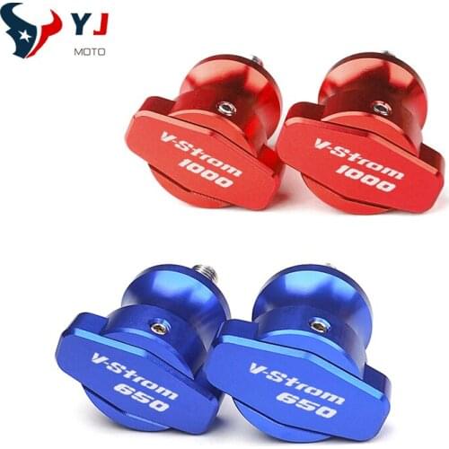 M8 For SUZUKI V-Strom650 V-Strom1000 V-Strom VStrom 650 1000 All Year Motorcycle Accessories Swingarm Spools Stand Slider Screws