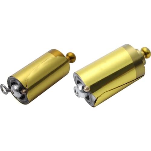 Top Appearing Cane Gold Cudgel Metal Magic Tricks Pocket Staff for Professional Magician Stage Street Close Up Illusion