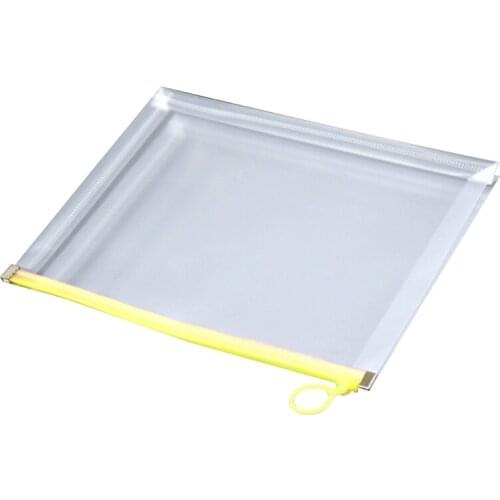 Multifunctional Transparent A4 A5 File Folder Document Bag Organizer Waterproof XXUC