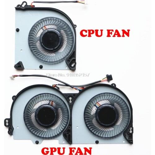 P950HP 3pin 4pin CPU GPU FAN For CLEVO P950 Series P950HR BS6005HS-U3E HS-UBS5005HS-U3E BS5005HS-U3D BS6006HS-U3D 6-31-P95E2-101