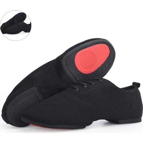 Woman Canvas Jazz Dance Shoes For Men Soft /Rubber Sole Ballroom Dancing Shoes For Gilrs Pratice Gym Walking Shoes For Women